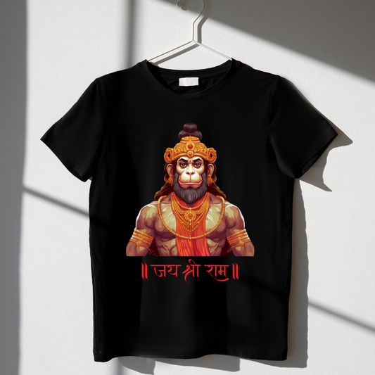 Muscular Hanuman Classic Crew T-Shirt Unisex